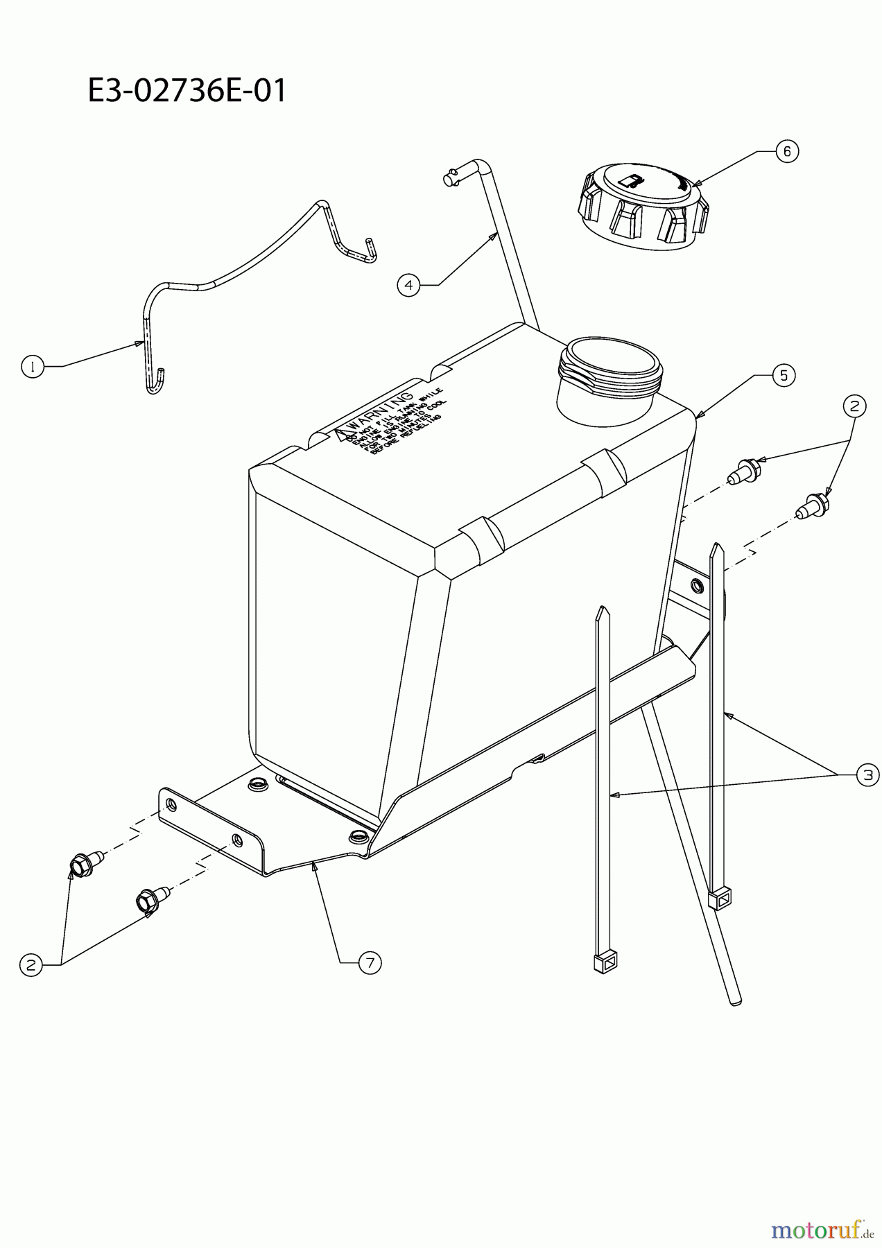  Kts Lawn tractors Rasentrac 107 T/175 13AN763G677  (2010) Battery holder, Fuel tank