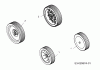 Mastercut SP 460 12C-J2ML659 (2009) Listas de piezas de repuesto y dibujos Wheels