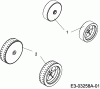 Merox MX 33 E 18D-M4D-667 (2009) Listas de piezas de repuesto y dibujos Wheels