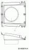 MTD SN 170 A 13B3508N678 (2003) Listas de piezas de repuesto y dibujos Engine duct