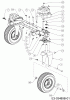 Cub Cadet Z-Force SZ 48 17AIDGHB603 (2016) Listas de piezas de repuesto y dibujos Front axle