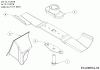 Mr.Gardener HW 42 B 11A-LL5B629 (2017) Listas de piezas de repuesto y dibujos Blade, Blade adapter to 13.11.2016