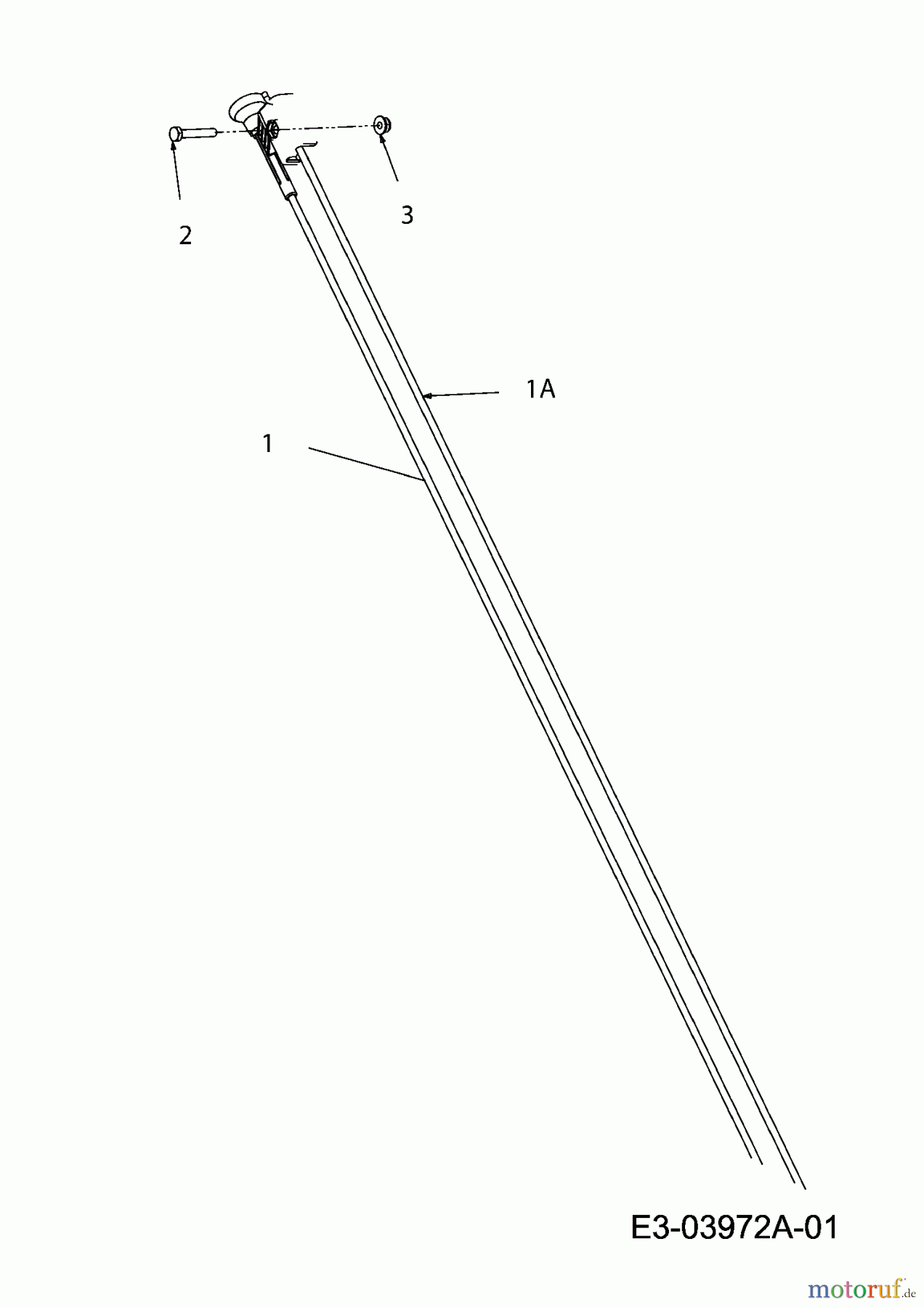  MTD Petrol mower 53 PO 11A-84MF600  (2008) Control cables