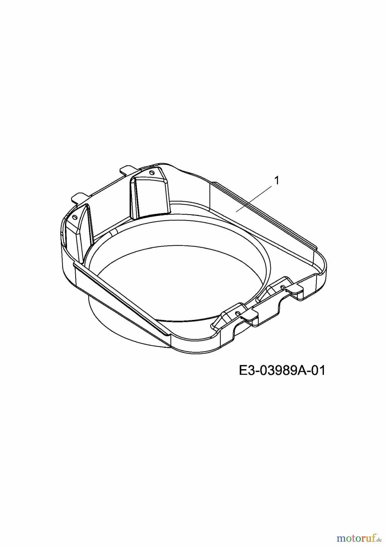  Bolens Lawn tractors BL 200/105 H 13AT495N484  (2008) Engine duct