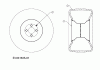 Cub Cadet RZT 50 17AI2ACP603 (2008) Listas de piezas de repuesto y dibujos Rear wheels 18x9.5