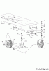 Cub Cadet RZT 42 17AE2ACS603 (2013) Listas de piezas de repuesto y dibujos Wheels, Pivot bar