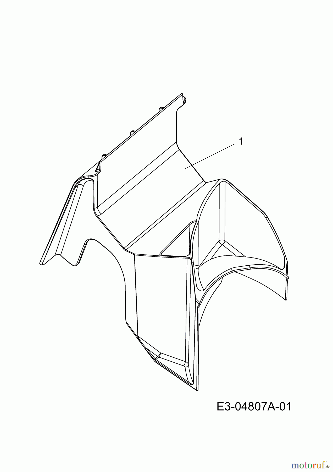  E-Flor Petrol mower 46 B 11A-J48R645  (2013) Mulch plug