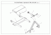 MTD Accessories Front Triangle 596-249-600 (2011) Listas de piezas de repuesto y dibujos Front triangle hydraulic