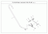 MTD Accessories Front Triangle 596-235-600 (2012) Listas de piezas de repuesto y dibujos Lever lifting mecanism