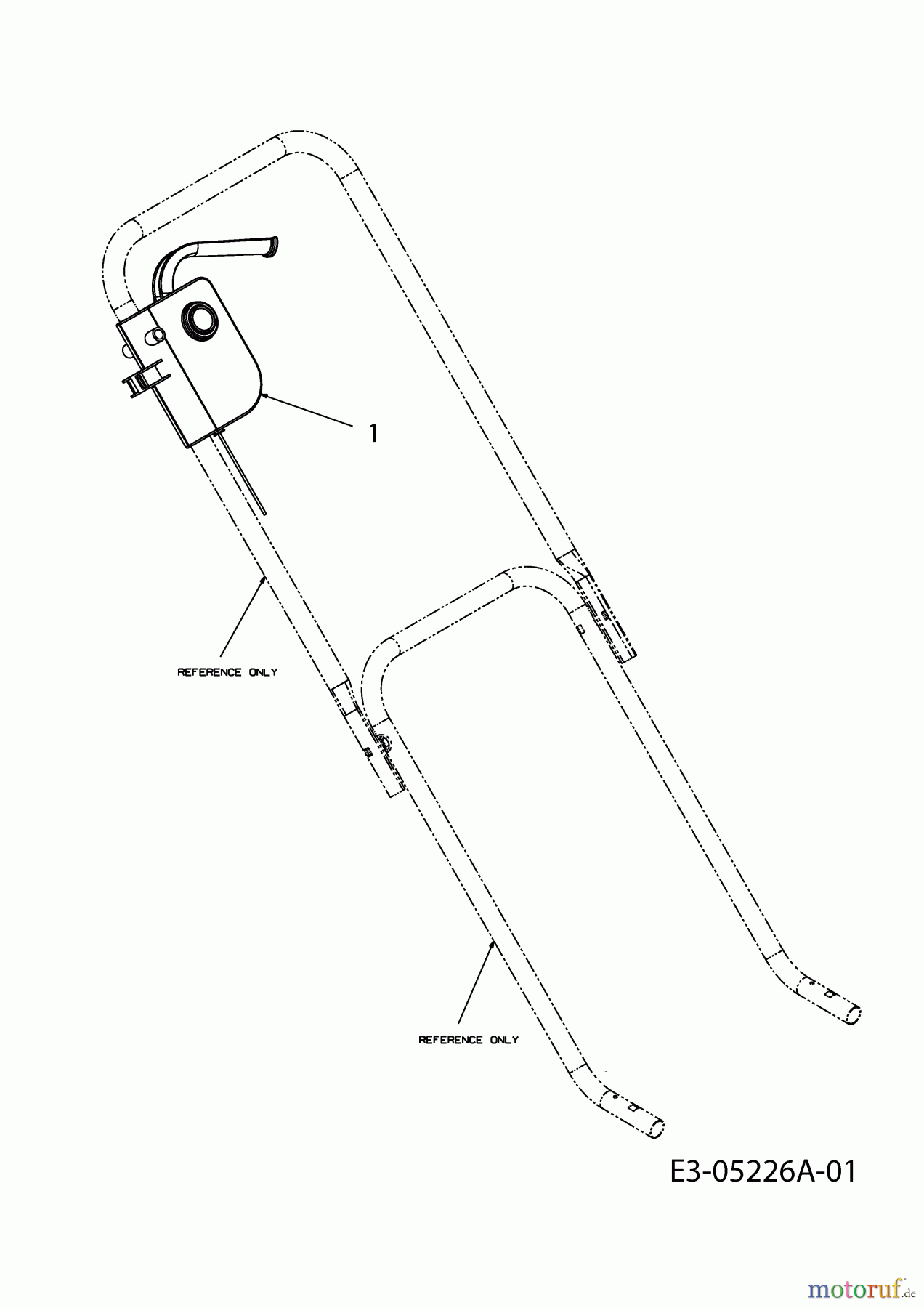  Wolf-Garten Electric mower Campus 32 E 18D-U0C-650  (2010) Switch