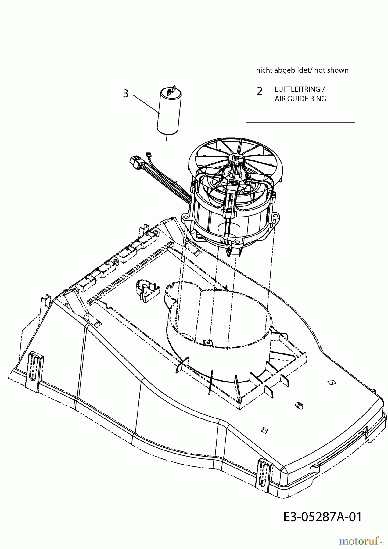  Mastercut Electric mower E 380 18C-S0J-659  (2010) Engine