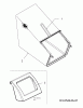 MTD DL 53 SP 12A-84J6677 (2016) Listas de piezas de repuesto y dibujos Grass bag, Rear flap