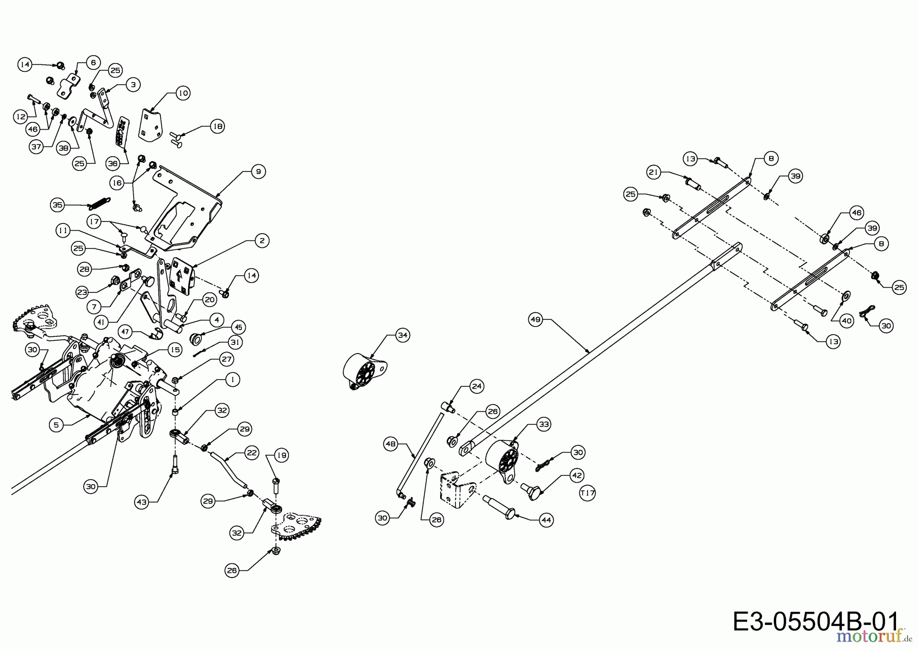  Cub Cadet Zero Turn Z-Force 48 S 17AI5BHB603  (2011) Steering