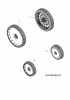 MTD untill 2011 SPK 48 HW 12A-127D678 (2011) Listas de piezas de repuesto y dibujos Wheels