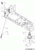 Black Edition 200-107 TWIN H 13HT79GG615 (2017) Listas de piezas de repuesto y dibujos Deck engagement, Engine pulley
