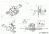 MTD Smart RG 145 13HM76KG600 (2017) Listas de piezas de repuesto y dibujos Gearbox 618-04566B