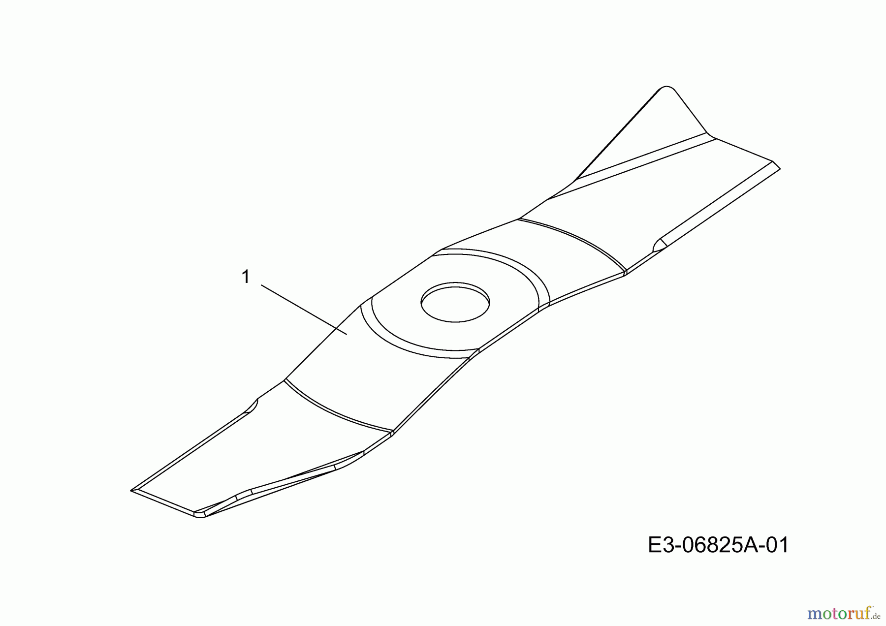  Wolf-Garten Electric mower Ambition 40 E 18D-N4S-650  (2011) Blade