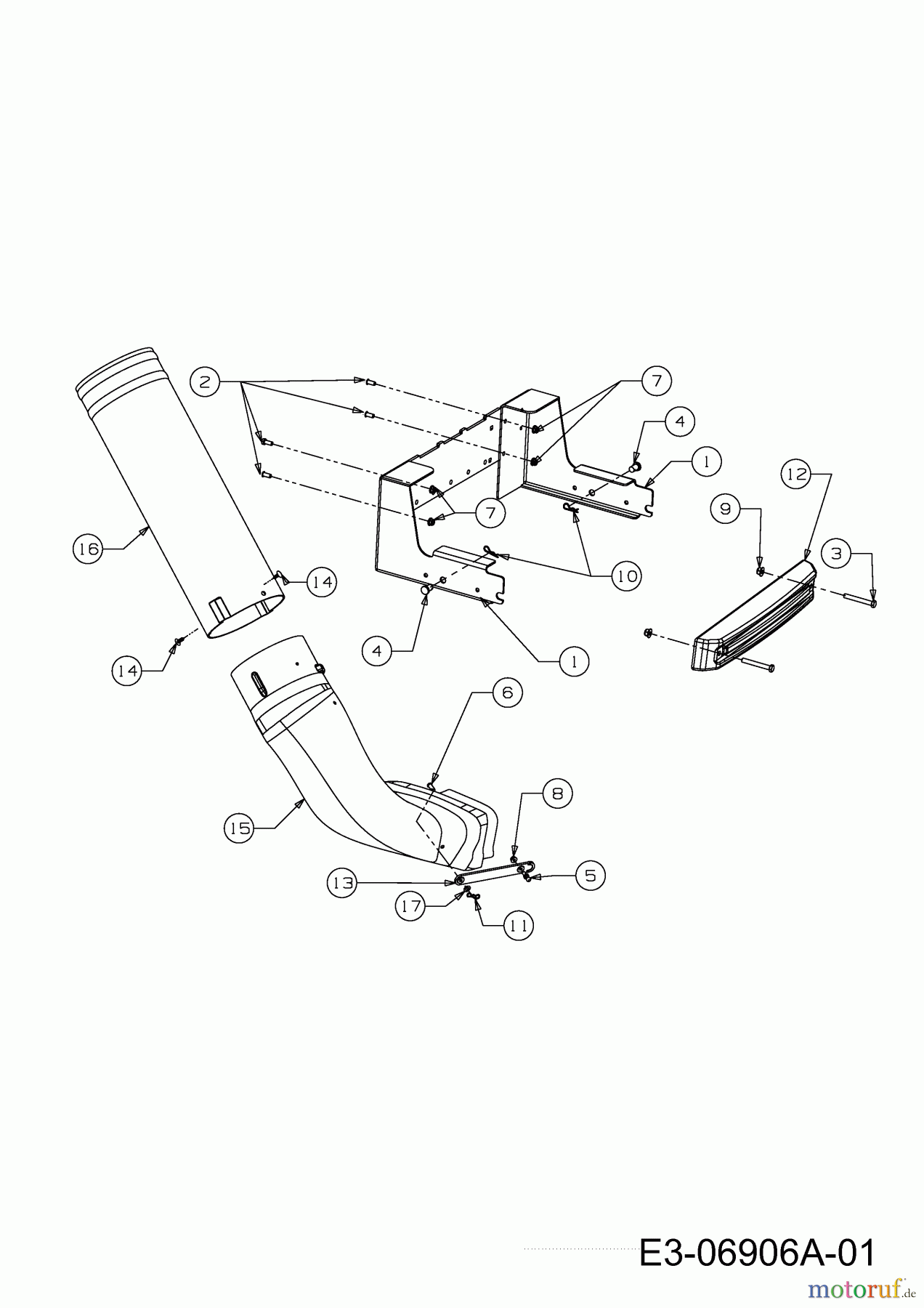  MTD Accessories Accessories Zero Turn Grass catcher for P 155 HZ-G with mowing deck G (42