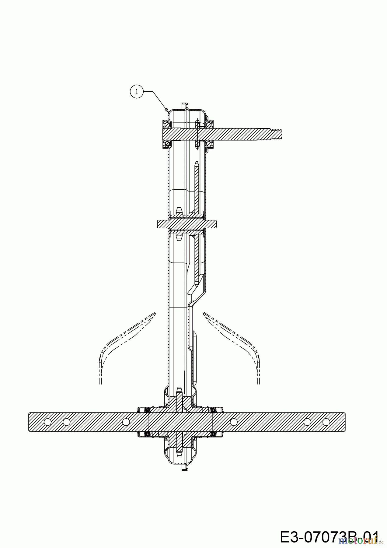  MTD Tillers T/330 M 21D-33MV678  (2018) Chain case