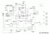 Cub Cadet GTX 2100 14A-3GE-603 (2015) Listas de piezas de repuesto y dibujos Wiring diagram