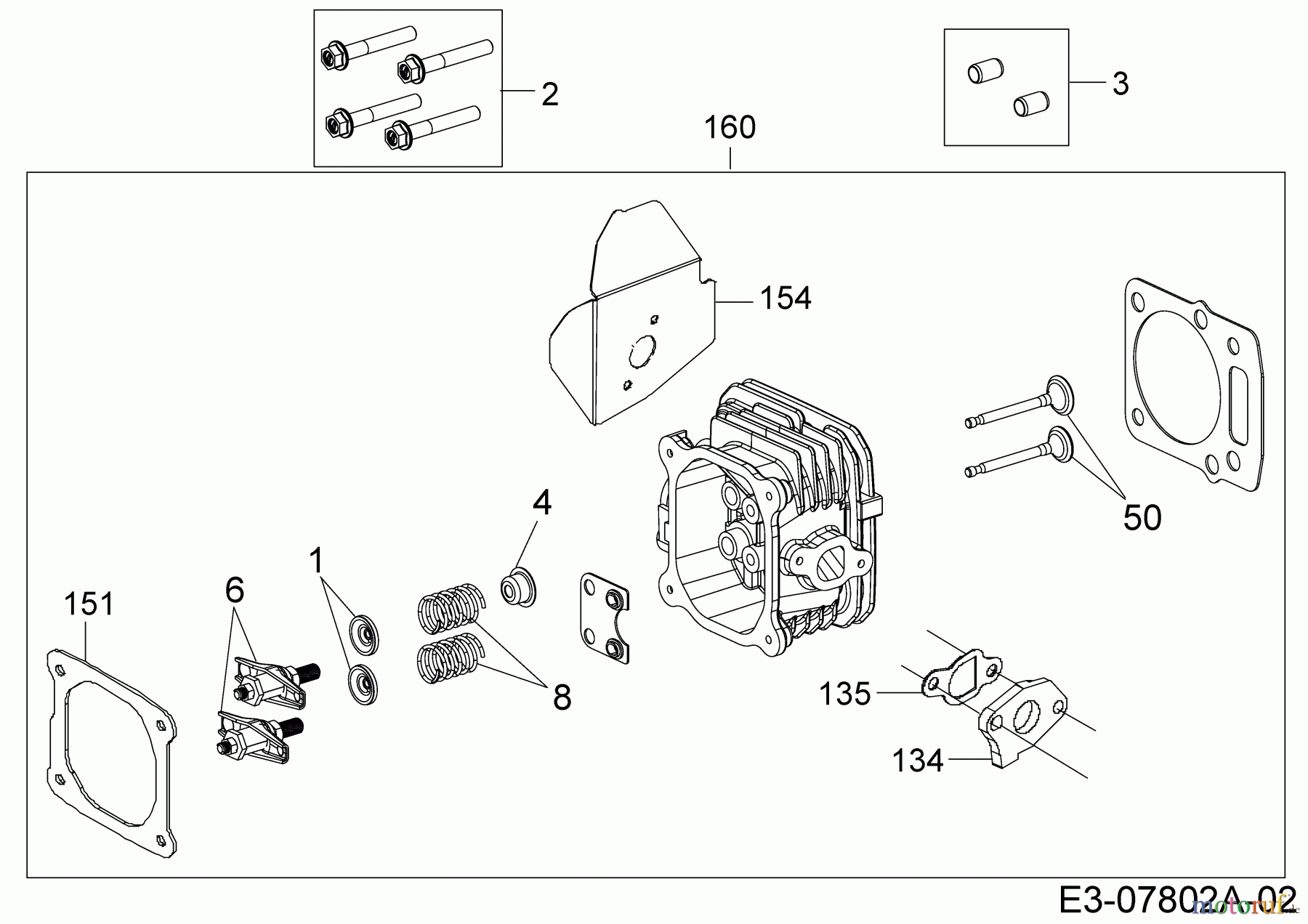  MTD-Engines Vertical 1P65WHD 752Z1P65WHD  (2015) Cylinder head