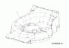 Petrol mower 11A-E10V633 (2013) Listas de piezas de repuesto y dibujos Deck housing