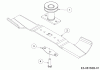 Wolf-Garten AH 4200 H 12A-LV5B650 (2017) Listas de piezas de repuesto y dibujos Blade, Blade adapter