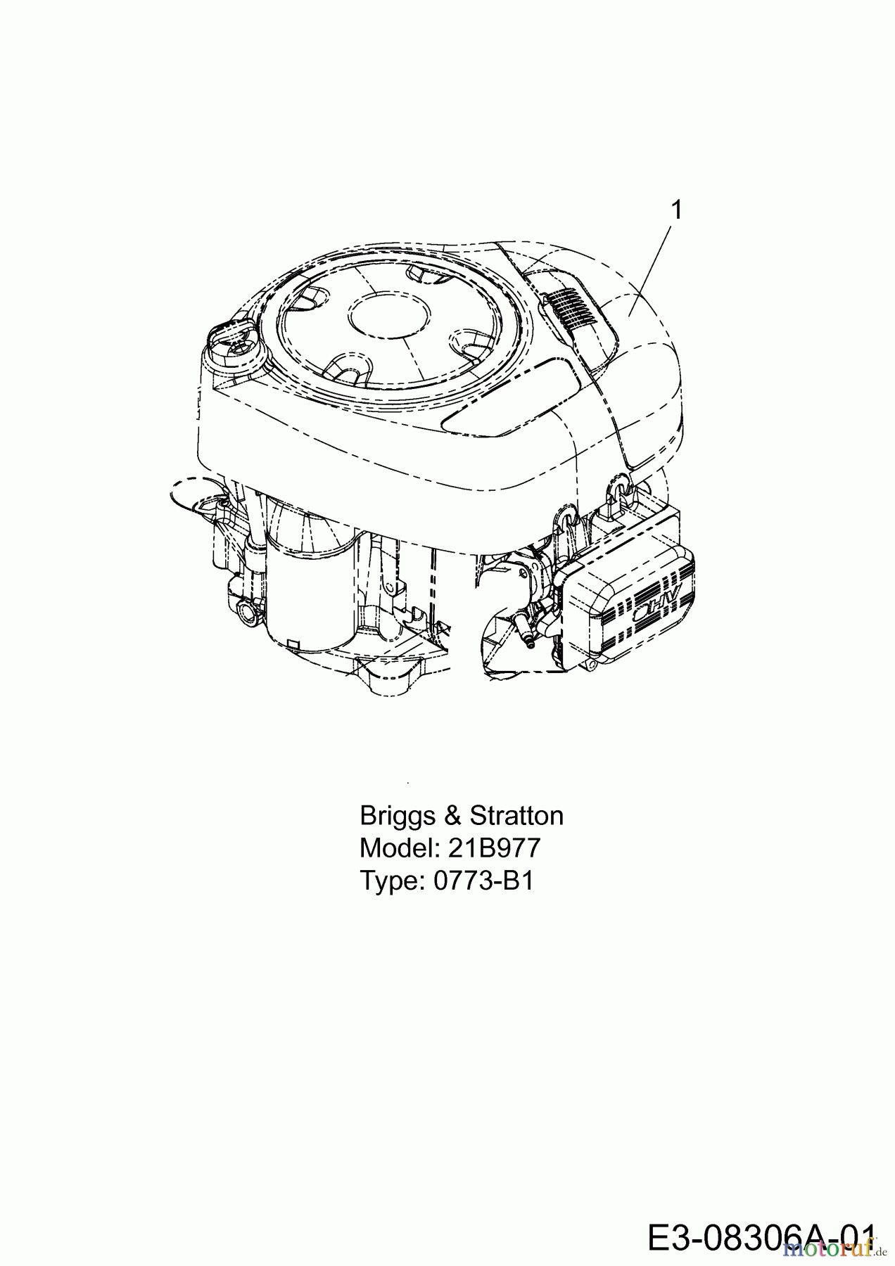  Massey Ferguson Lawn tractors MF 38-13 ST 13BY776F695  (2013) Engine Briggs & Stratton