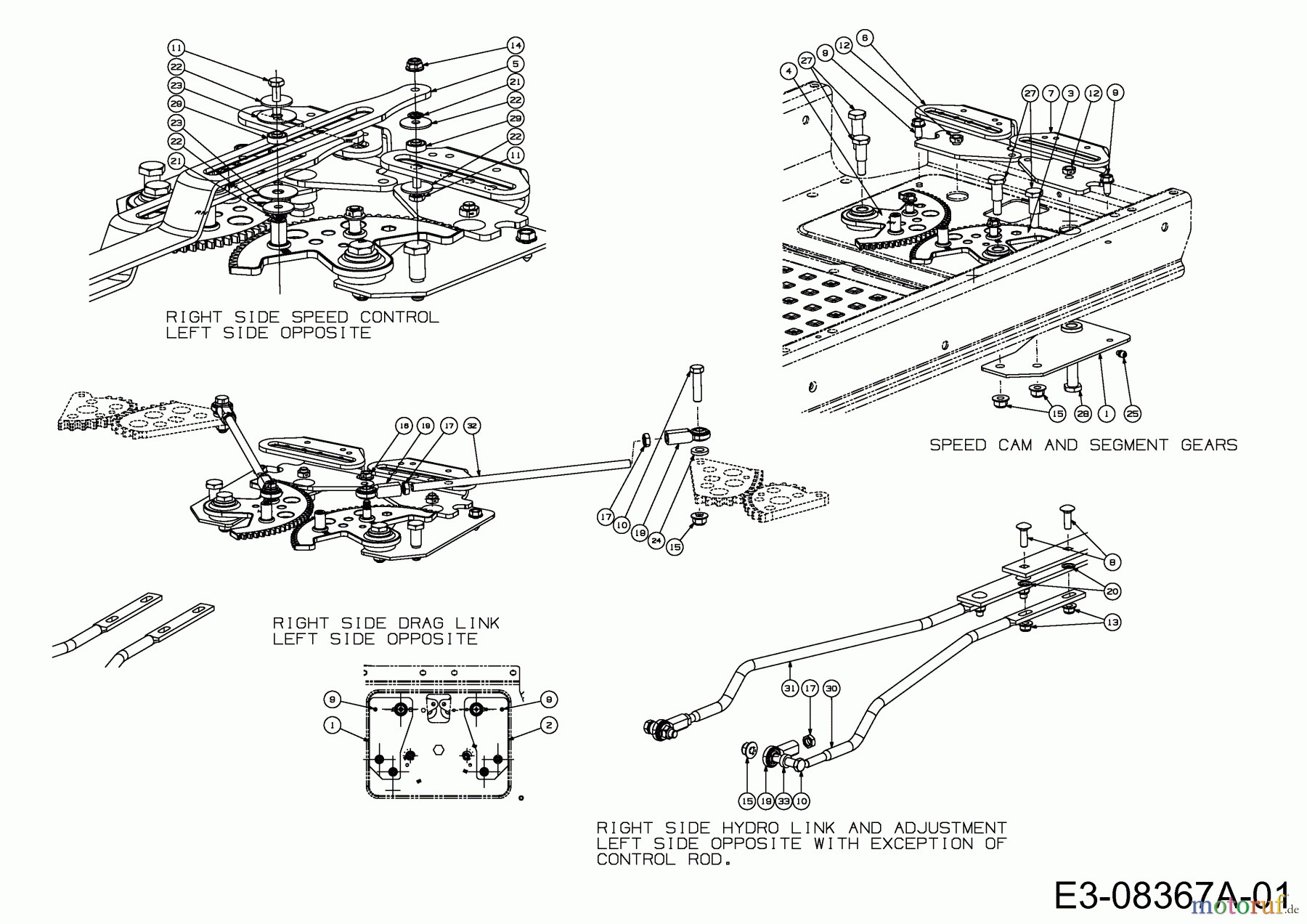  Cub Cadet Zero Turn RZT S 46 17AFCBDT603  (2013) Steering