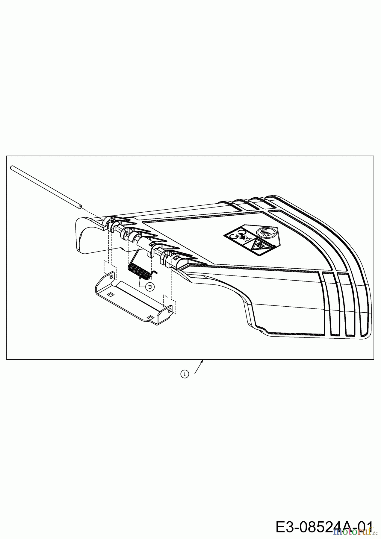  Cub Cadet Lawn tractors LTX 1042 13BX91AS010  (2011) Deflector