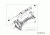 MTD Yard Machines 21" 11A-B24E329 (2014) Listas de piezas de repuesto y dibujos Rear baffle, Rear flap