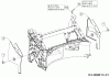 MTD BE 53 HWKS 12A-PF7D676 (2017) Listas de piezas de repuesto y dibujos Handle bracket