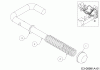 MTD LS 550 24AI550C678 (2018) Listas de piezas de repuesto y dibujos Beam clamp
