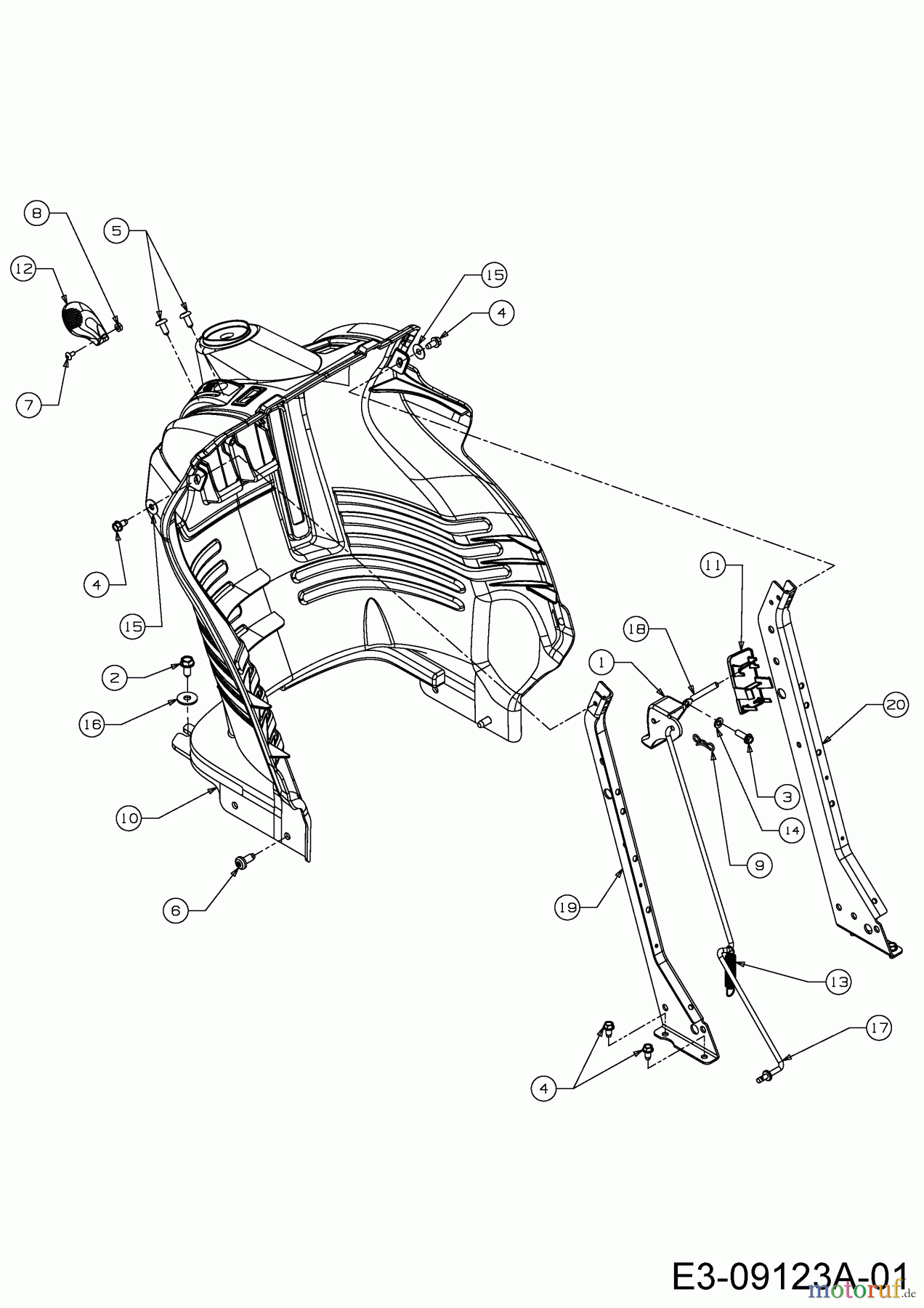  Massey Ferguson Lawn tractors MF 50-24 SH 13HQ93GP695  (2016) Dashboard