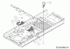 Cub Cadet RZT 42 17ADCACS603 (2015) Listas de piezas de repuesto y dibujos Bracket plates frame