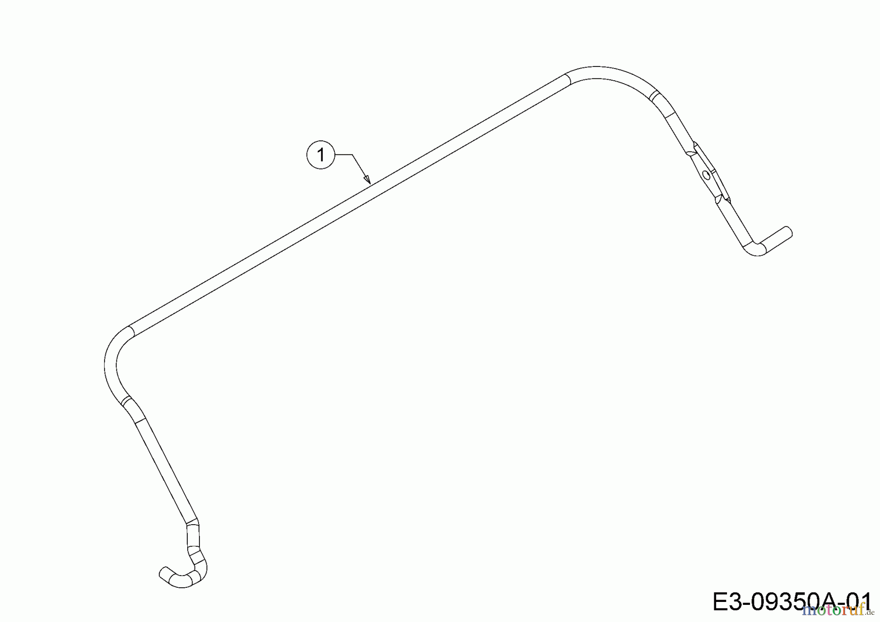  Troy-Bilt Petrol mower TB 115 11A-A22J766  (2015) Brake lever