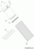 MTD Accessories Grass catcher for RZTL 50 with mowing deck Q (50"/127cm) 19A70043100 (2015) Listas de piezas de repuesto y dibujos Hose, Chute