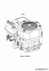 Cub Cadet XZ1 107 17CMCACS603 (2017) Listas de piezas de repuesto y dibujos Engine MTD