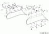 Cub Cadet Pro Z 100-54 53AWEFJA330 (2018) Listas de piezas de repuesto y dibujos Deflector