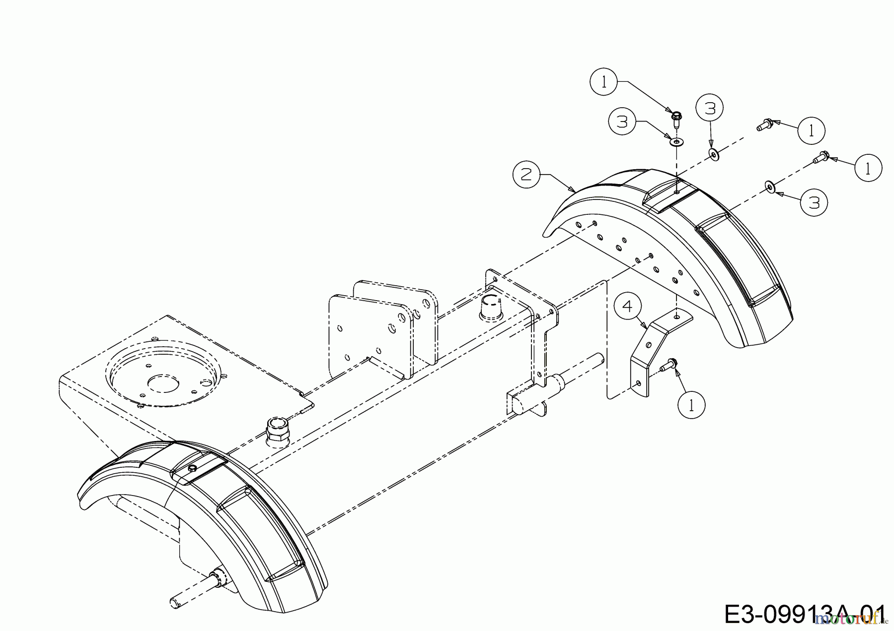  MTD Log splitter LS 550 24AI550C678  (2018) Fender