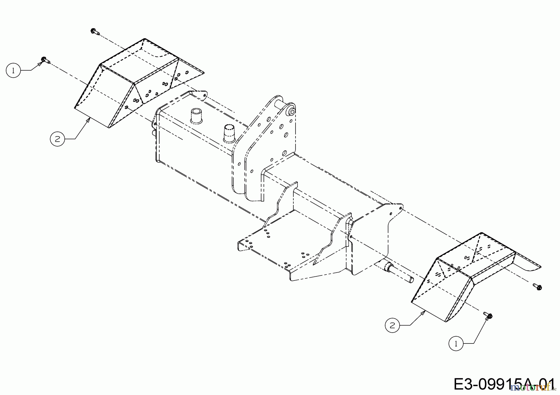  Cub Cadet Log splitter LS 27 24BG5HM5710  (2017) Fender