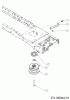 Cub Cadet XT1 OS107 13A8A1CS603 (2017) Listas de piezas de repuesto y dibujos Electric clutch, Engine pulley