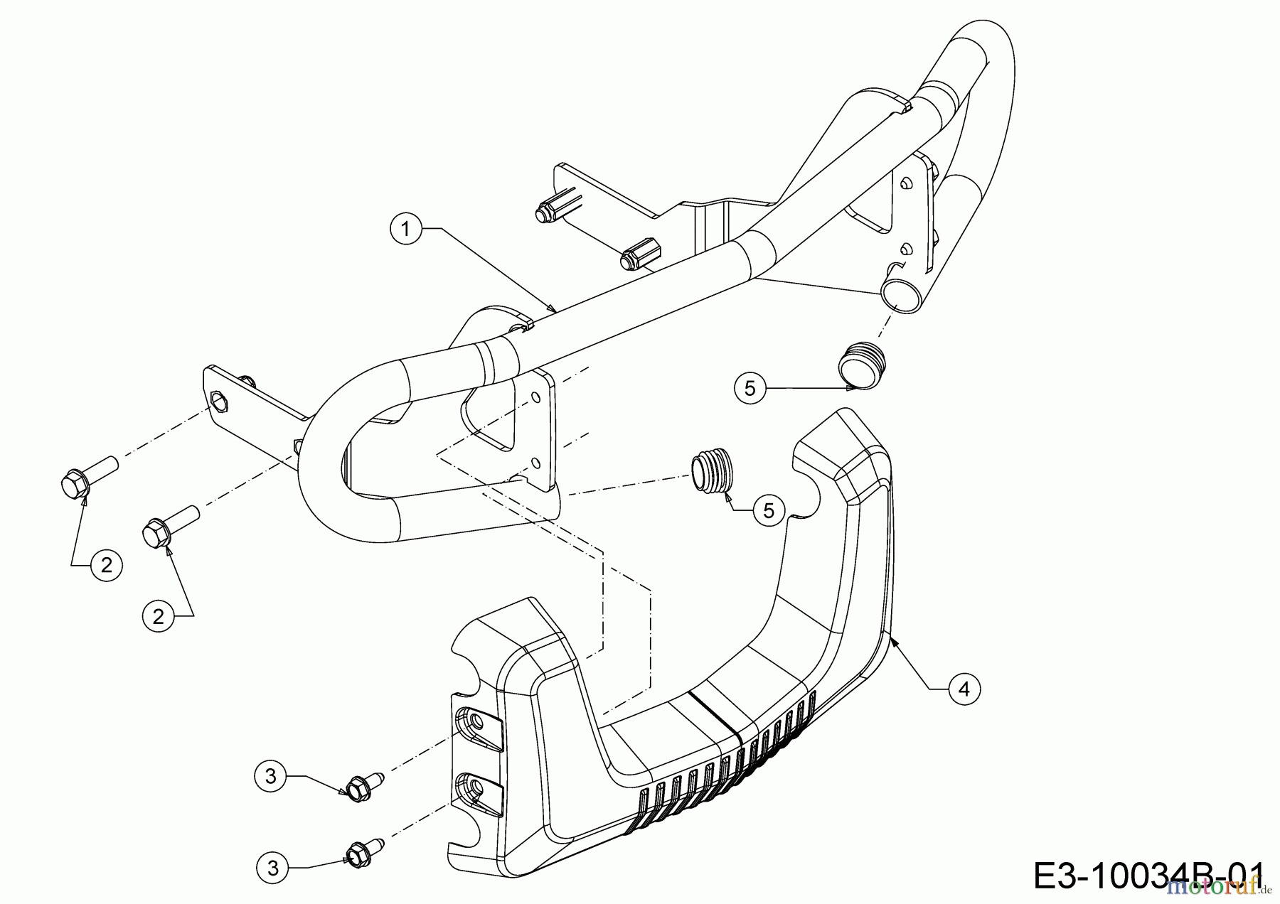  Cub Cadet Garden tractors XT3 QS127 14AIA5CQ603  (2018) Bumper