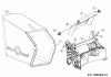 Wolf-Garten AT 4600 AHWES 12CETRS7650 (2018) Listas de piezas de repuesto y dibujos Grass catcher, Rear flap, Rear baffle