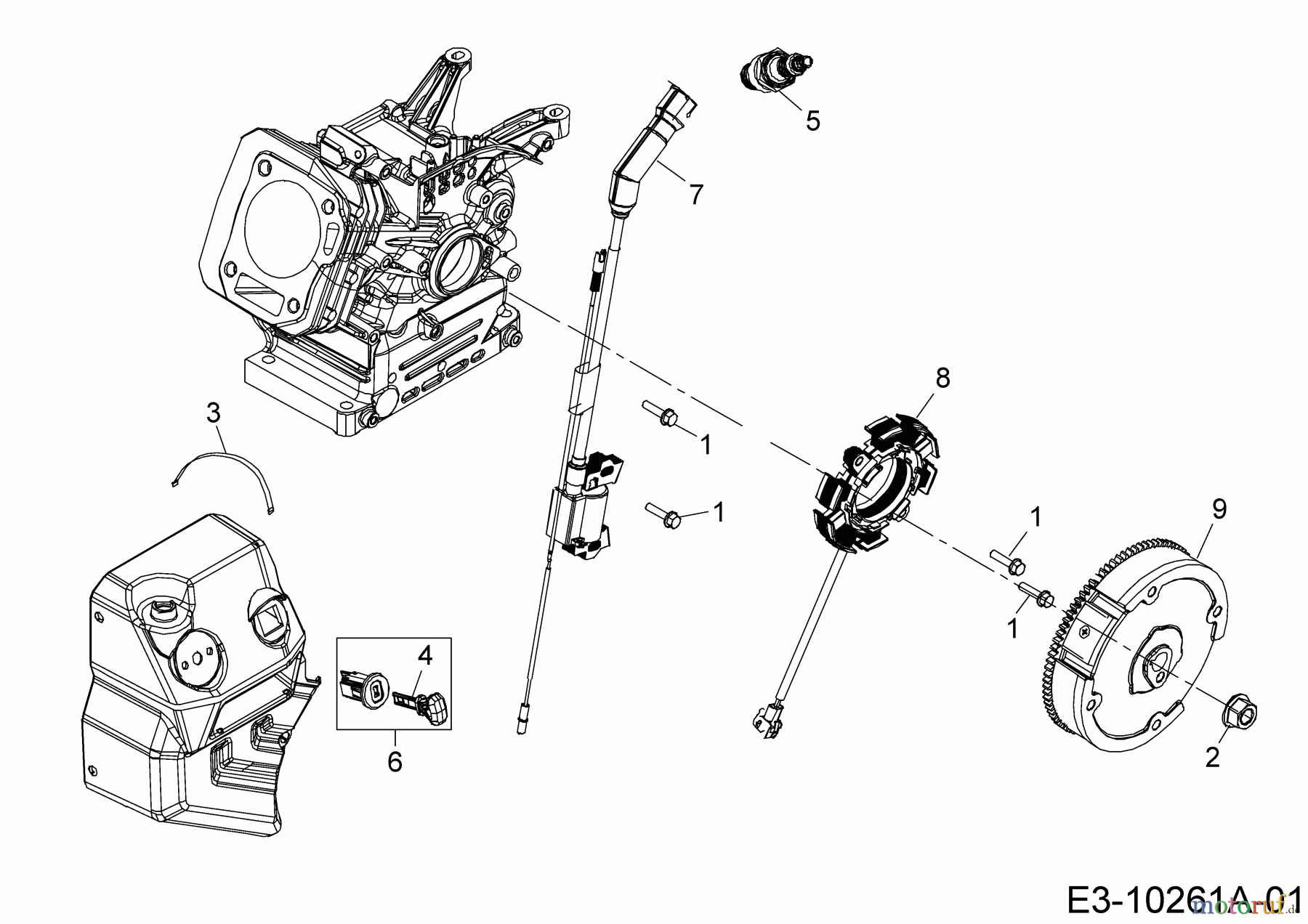  MTD-Engines Horizontal 670-WHA 752Z670-WHA  (2018) Ignition