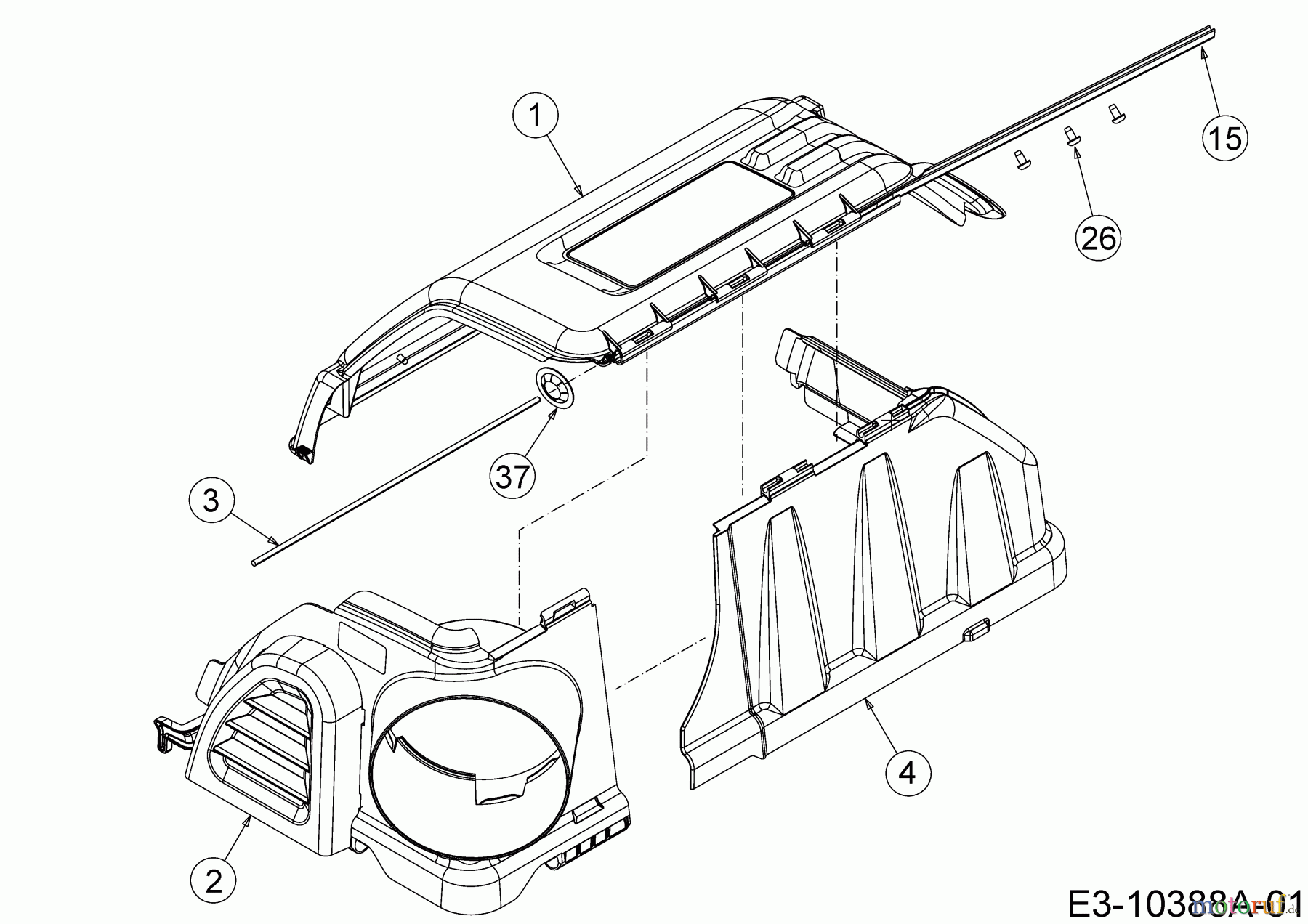  MTD Accessories Accessories garden and lawn tractors Grass catcher for A series (NX-15) with mowing deck S (42