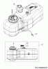 Cub Cadet XZ2 107I 17AWCBYS603 (2018) Listas de piezas de repuesto y dibujos Fuel tank