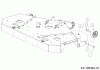 Cub Cadet Z-Force S 60 17BSDGHD010 (2018) Listas de piezas de repuesto y dibujos Wheels mowing deck