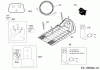Robomow MS 2500 (White) PRD6200YW3 (2016) Listas de piezas de repuesto y dibujos Base station, Pegs and Stages, Powerwheels, Powerbox, Extension cable