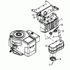 Fleurelle AM 1201 13AH663G619 (1998) Listas de piezas de repuesto y dibujos Engine accessories